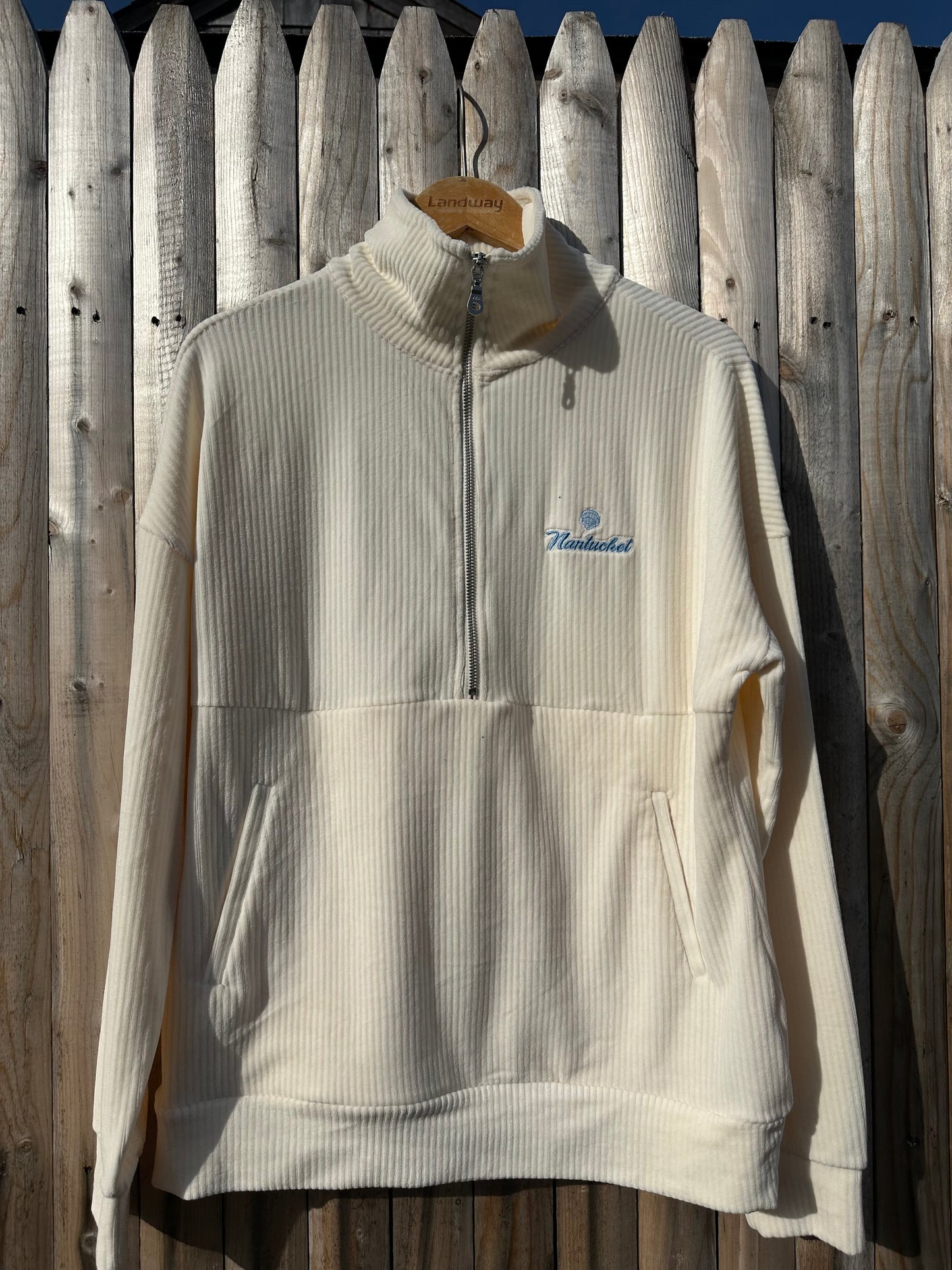 CARLY CORDED 1/2 ZIP