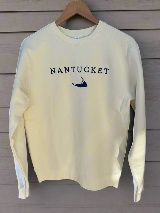 Nantucket Embroidered Crew