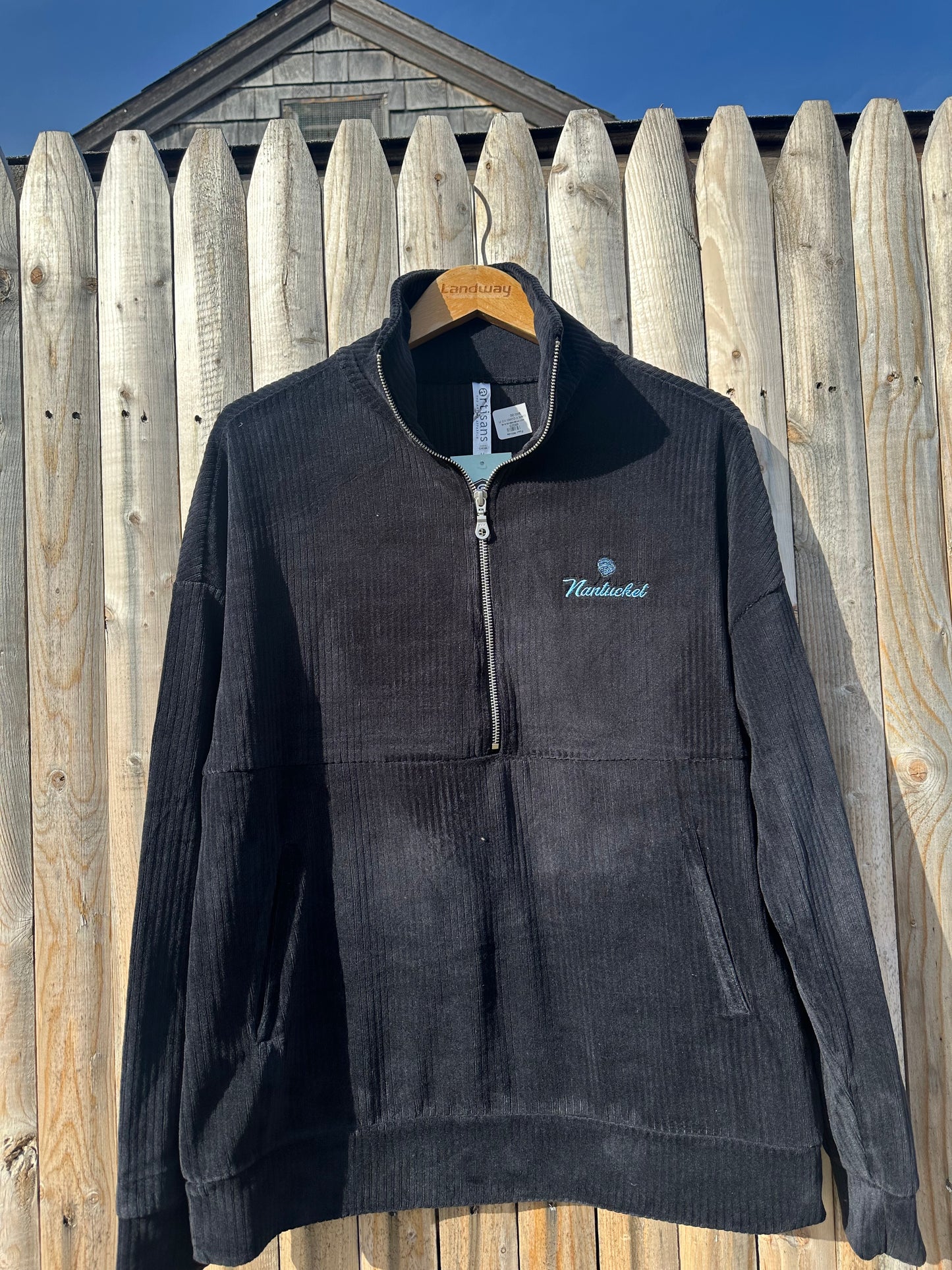 CARLY CORDED 1/2 ZIP