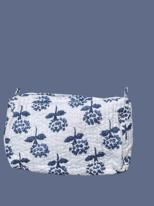 Blue Hydrangea Make up Bag Sets