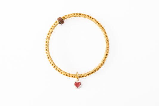 THE CABIN BOY BRACELET WITH LOVE CHARM