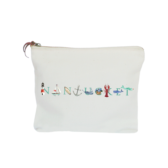 NANTUCKET ZIPPER POUCH