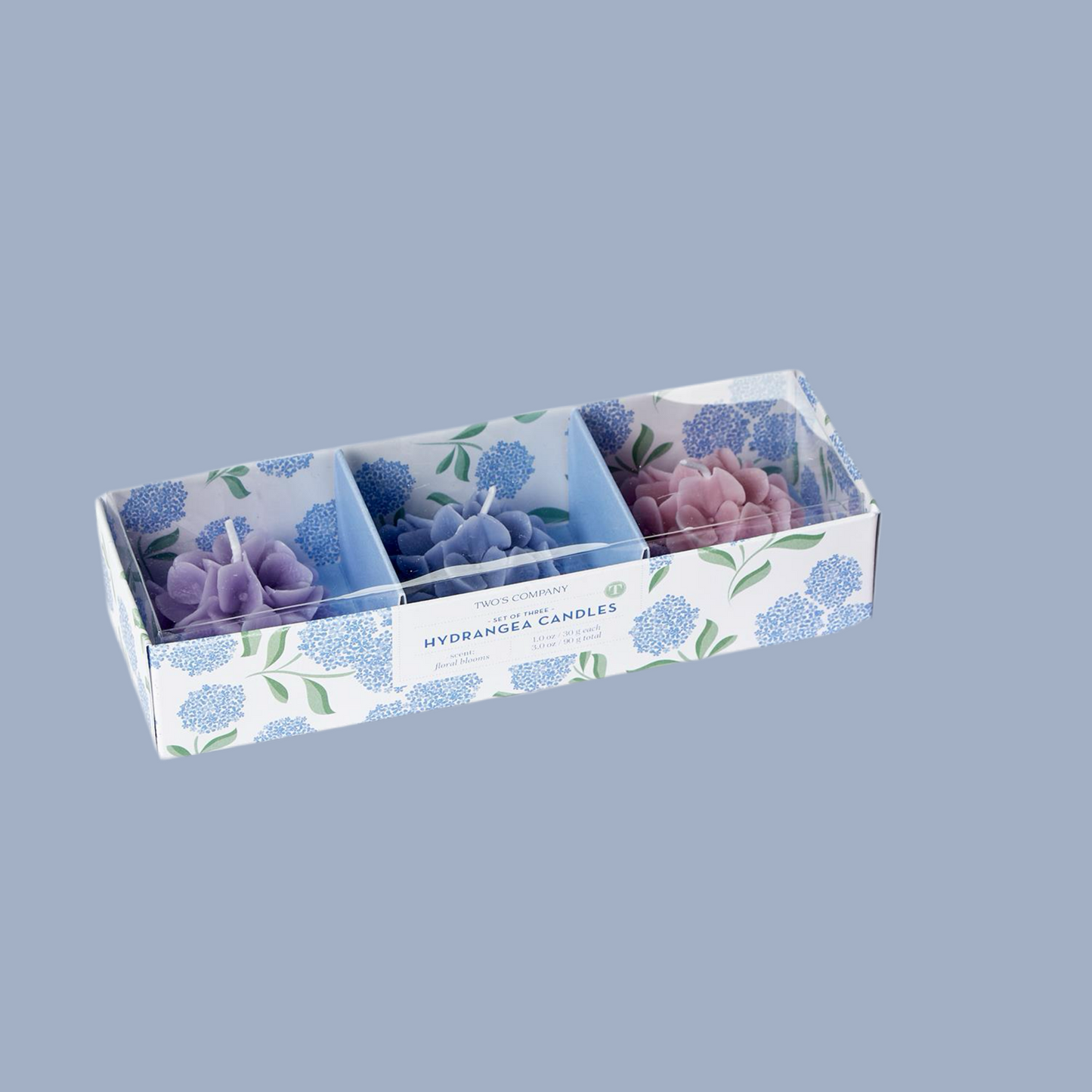Set of 3 Hydrangea Candles