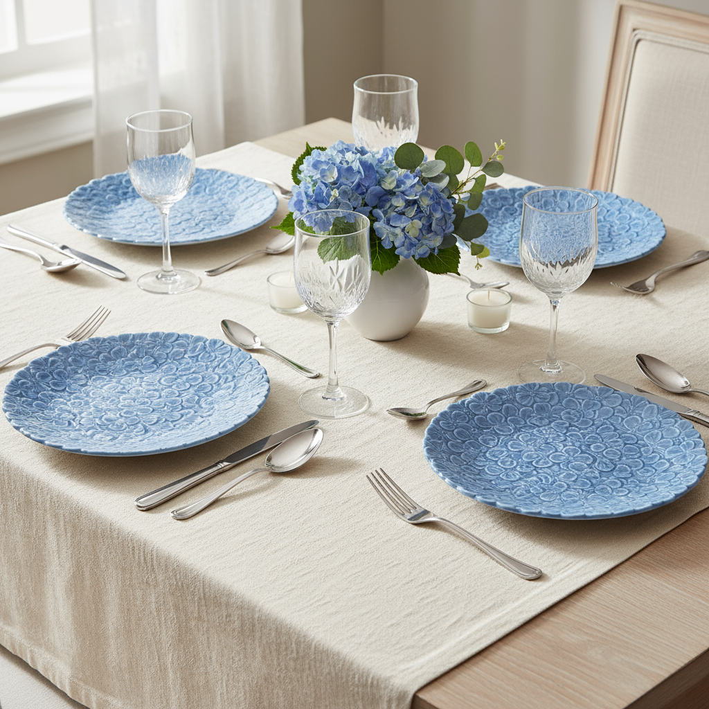 Hydrangea Tidbit Dish