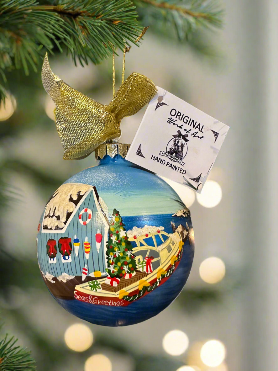 Seas and Greetings Ornament