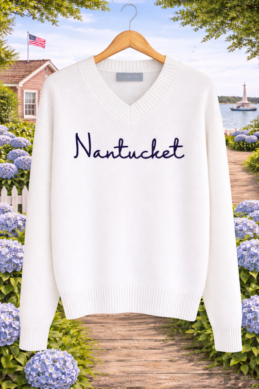 Nantucket V Neck Sweater