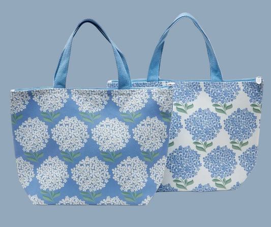 HYDRANGEA INSULATED LUNCH TOTE