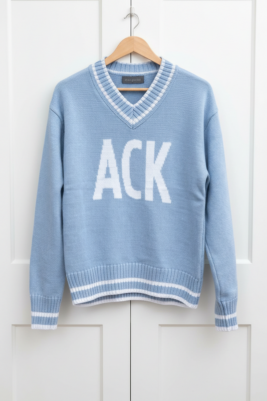 ACK V-neck Knit Sweater