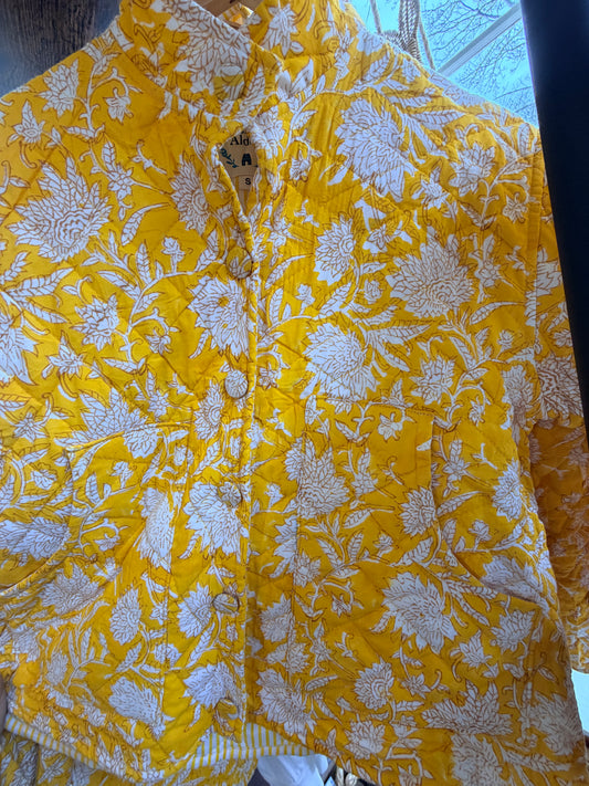 Daffodil Quilted Jacket