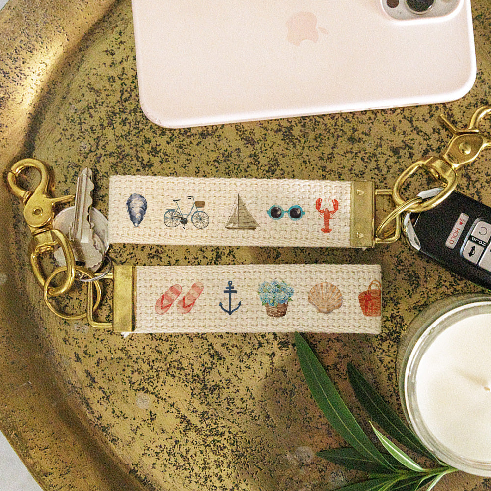 Summer Icon Nantucket Keychain