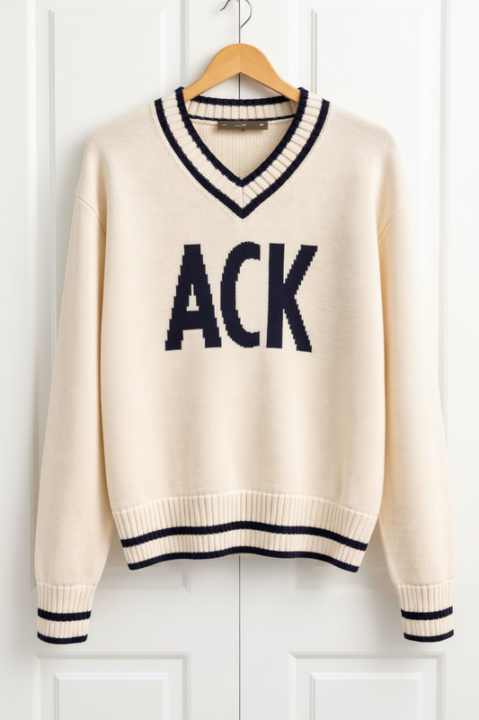 ACK V-neck Knit Sweater