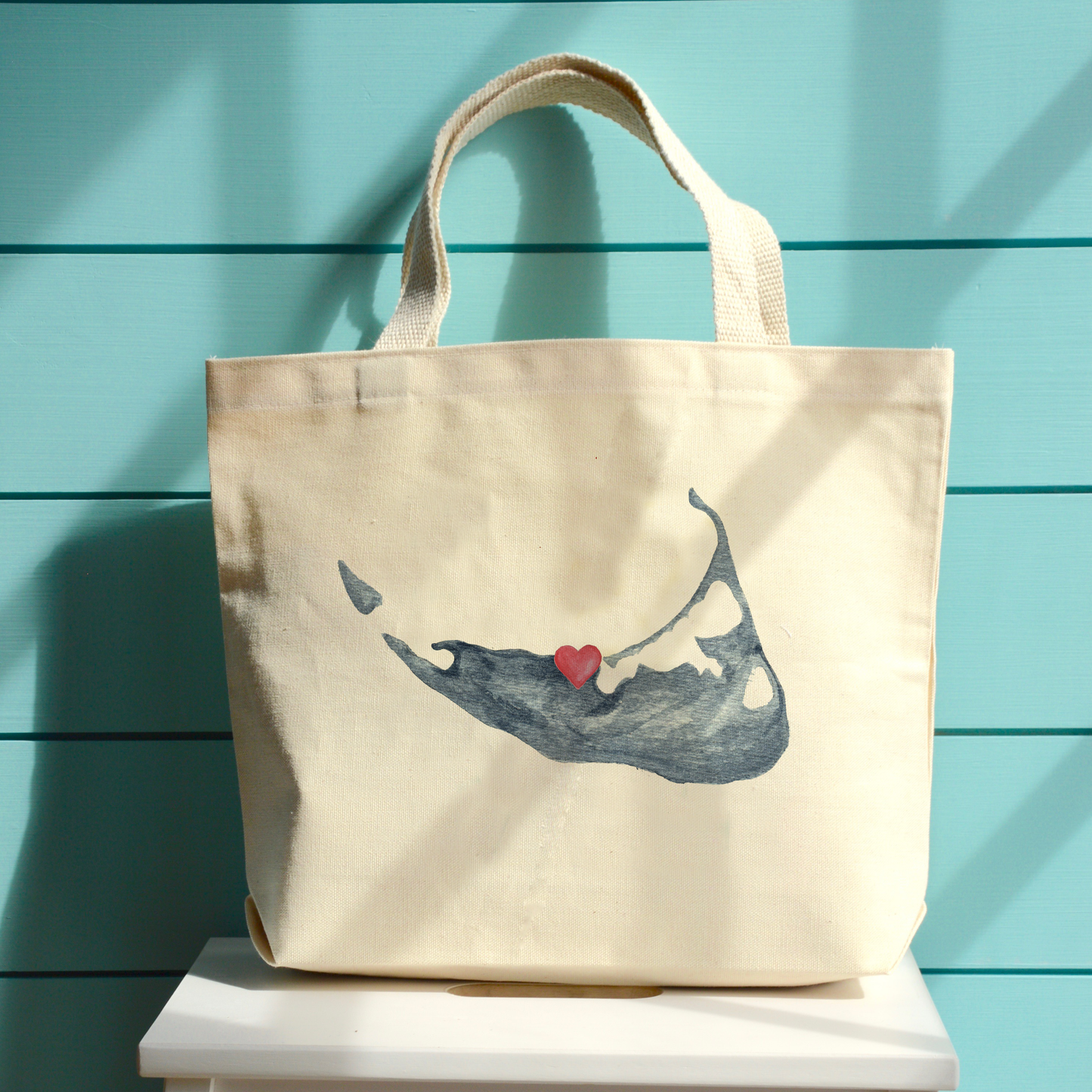 Mini Map with Heart Tote