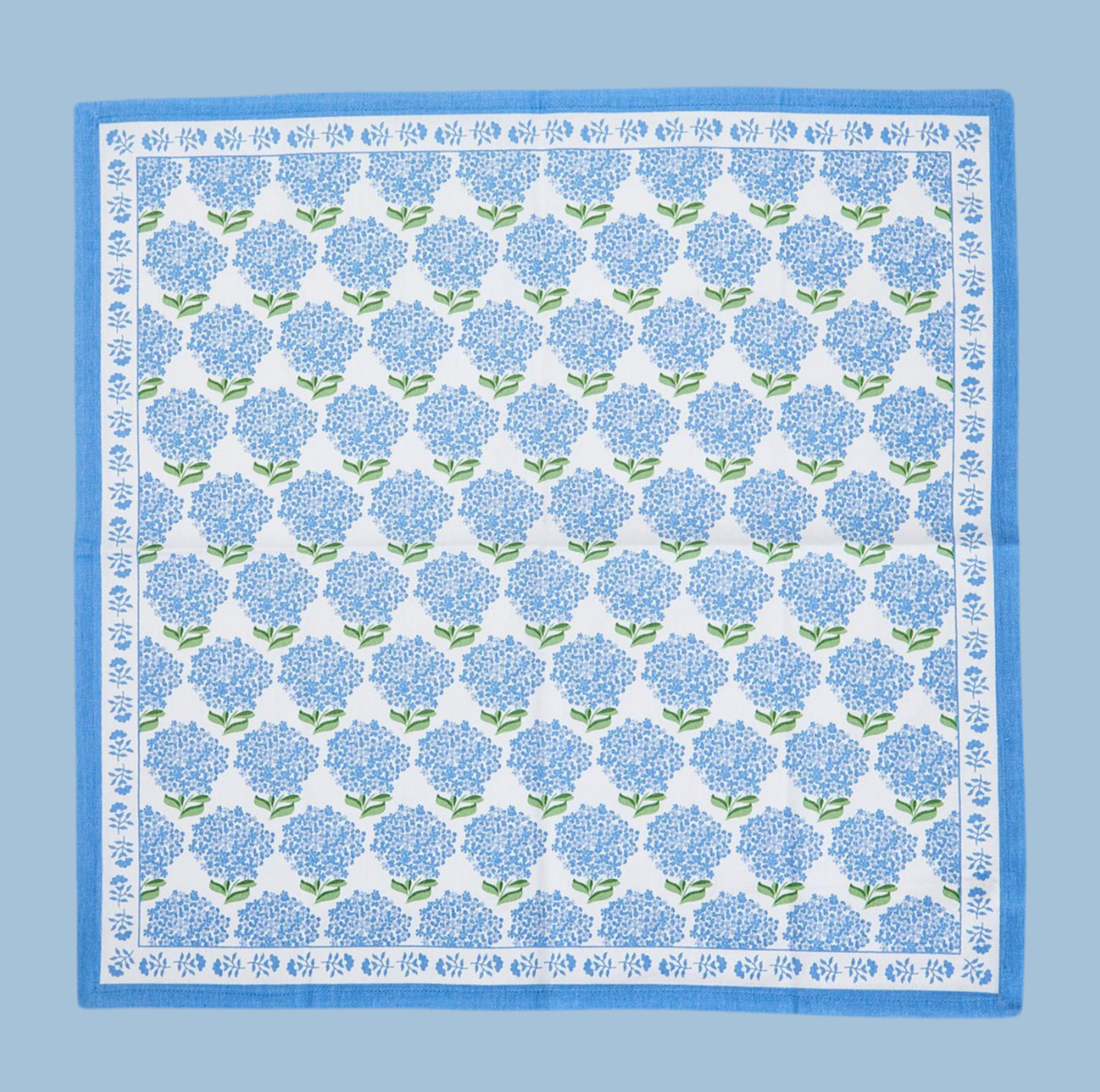 Hydrangea Set of 4 Napkins - Cotton
