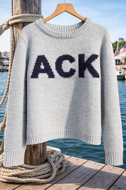 Oversized Wool ACK sweater