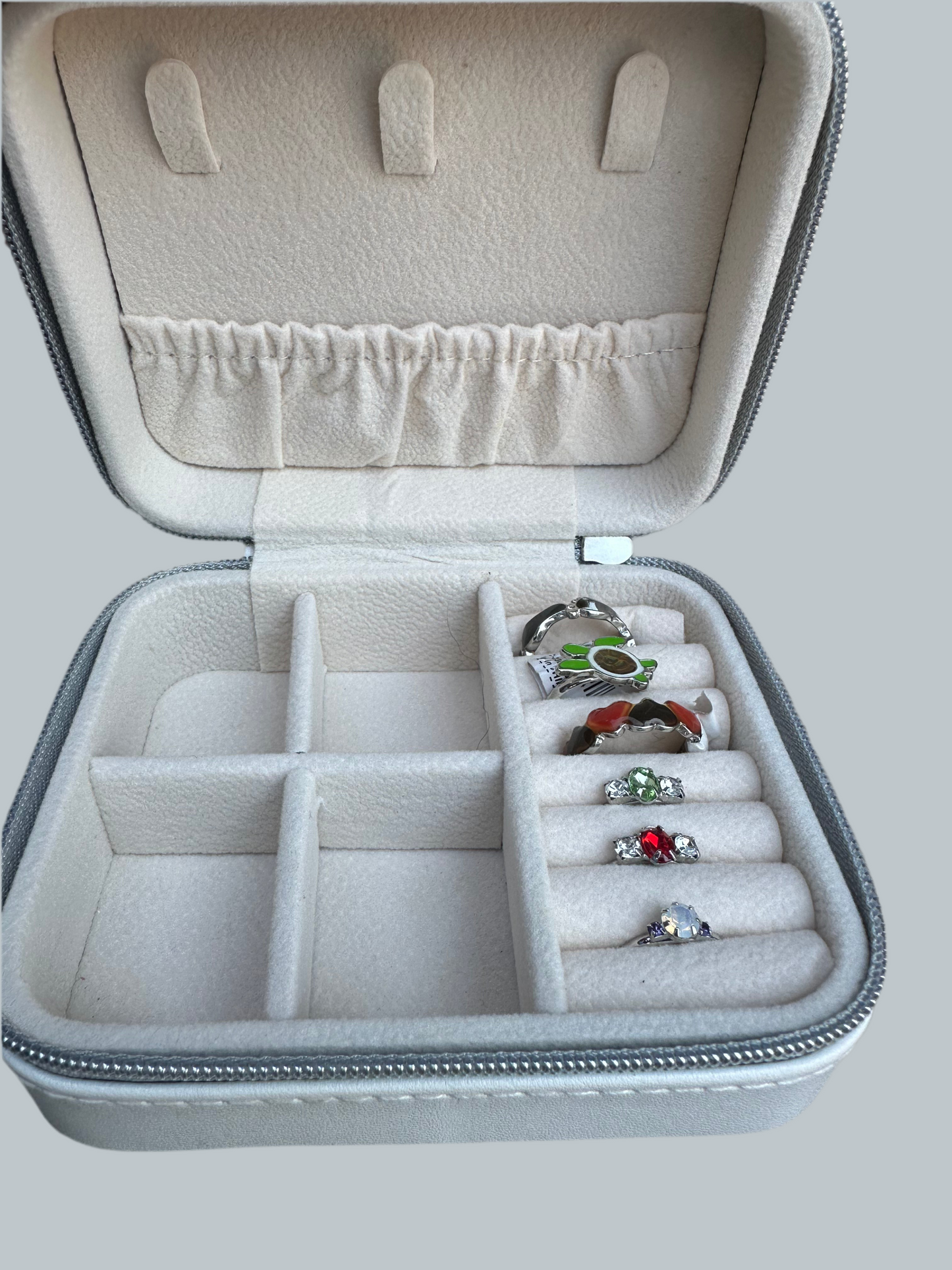 Pink Jewelry Box with Gold Map of Nantucket