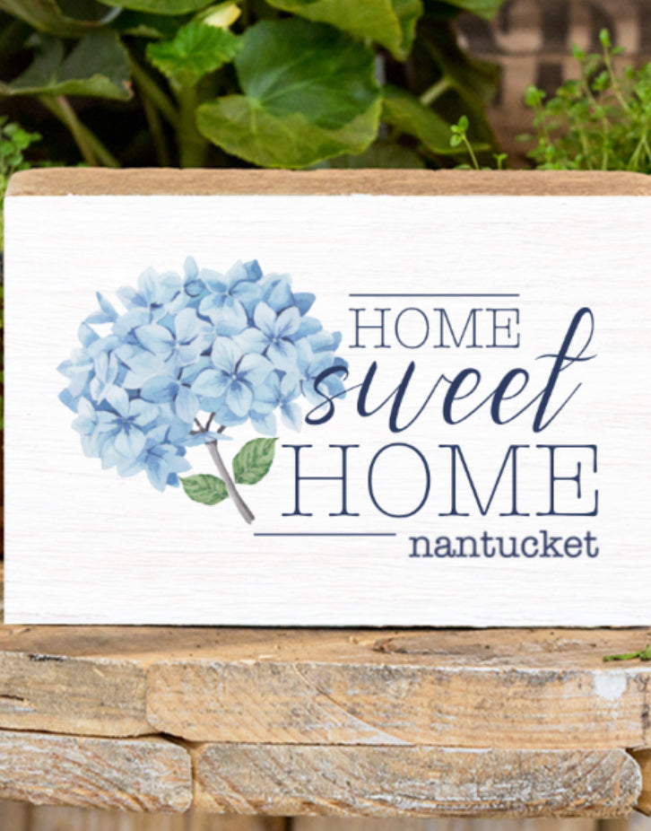 Home Sweet Home Hydrangea Block