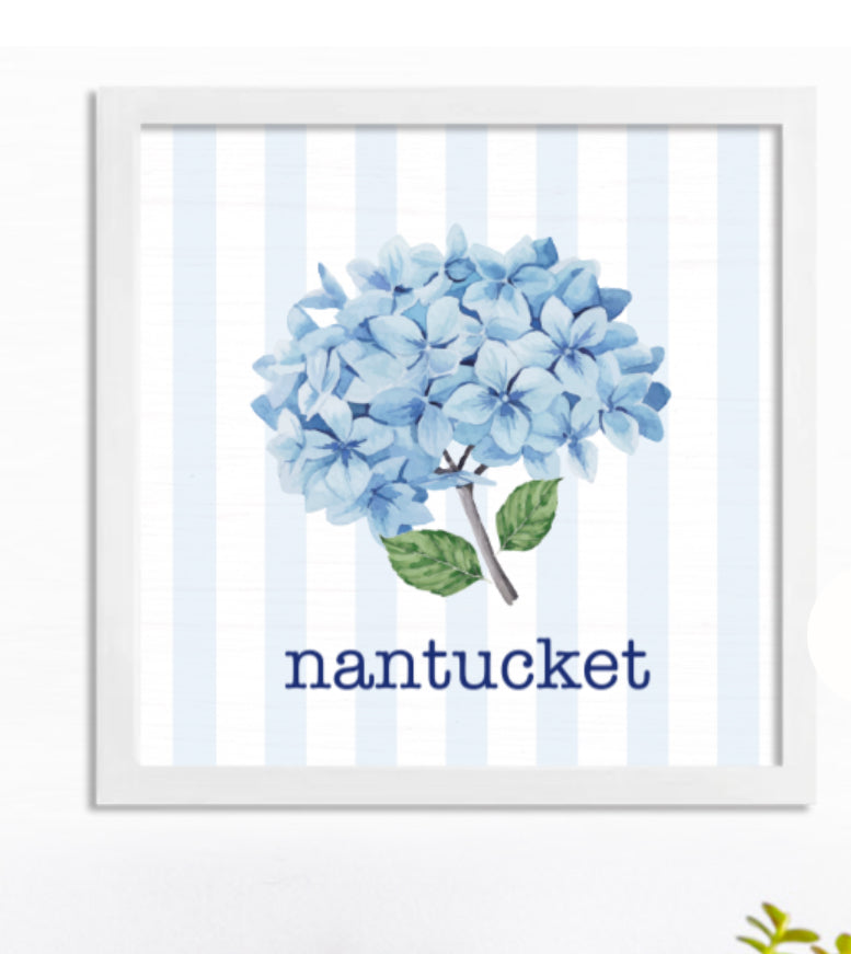 12*12 Hydrangea Wall Art