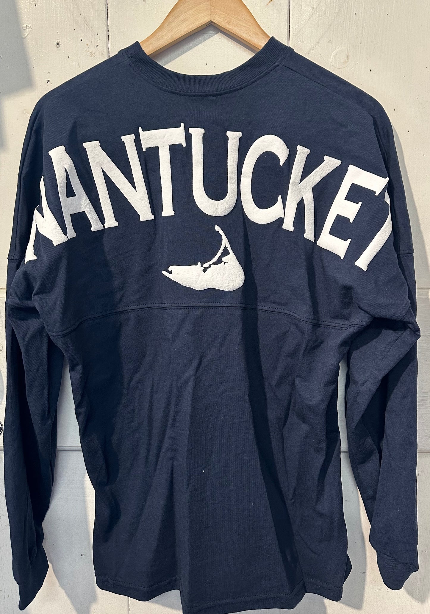 NANTUCKET WITH MAP OVERSIZED TSHIRT
