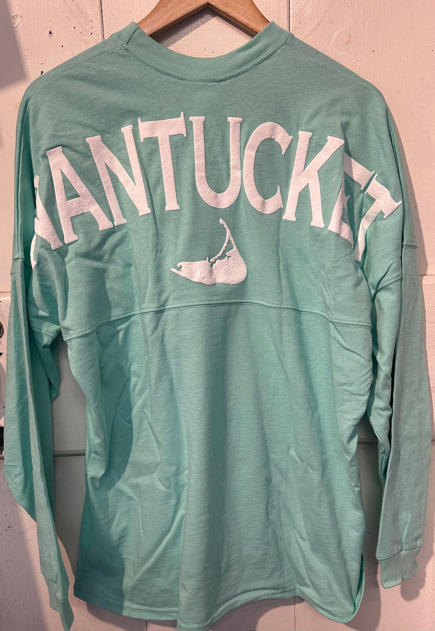 NANTUCKET WITH MAP OVERSIZED TSHIRT