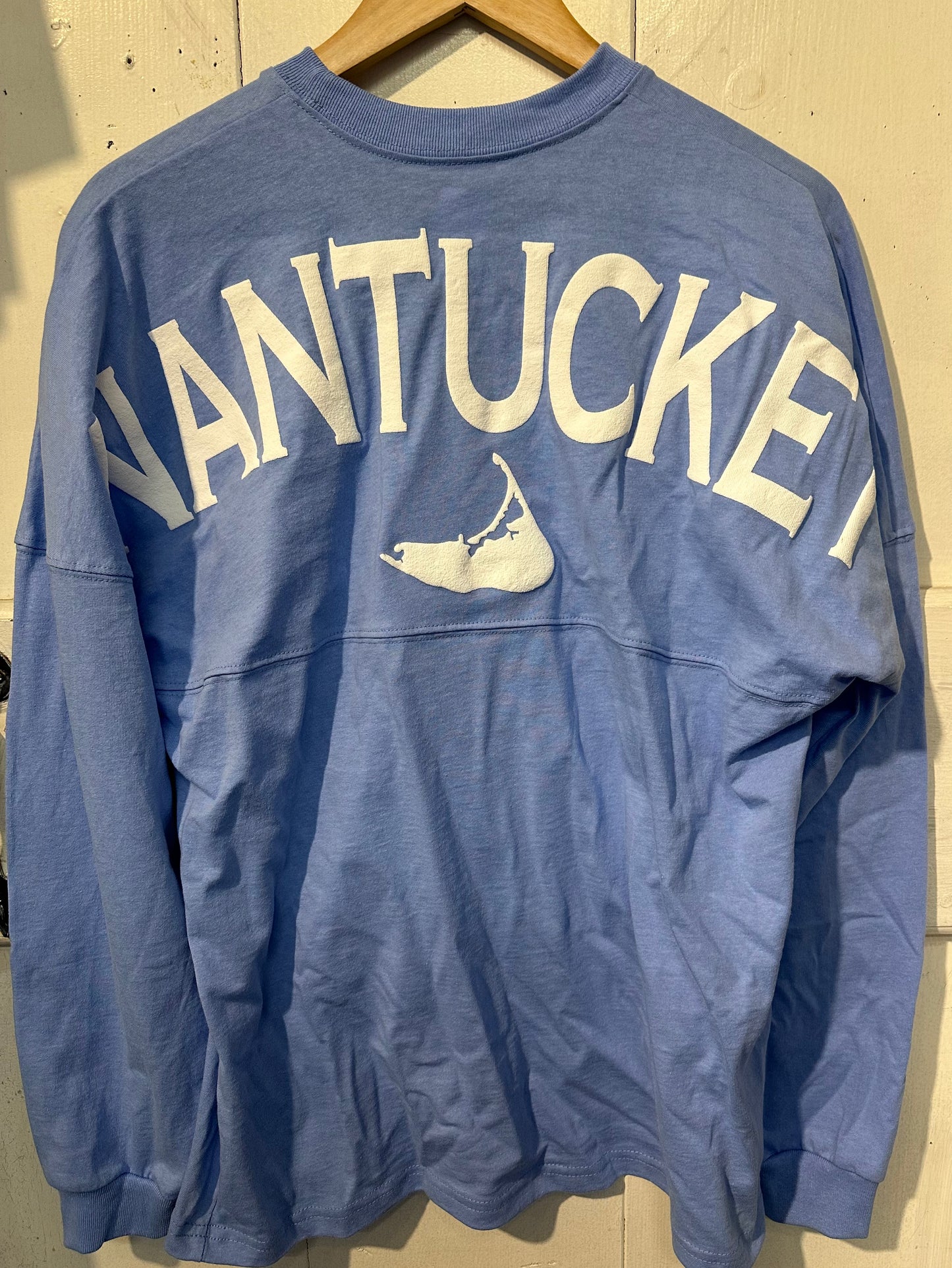 NANTUCKET WITH MAP OVERSIZED TSHIRT