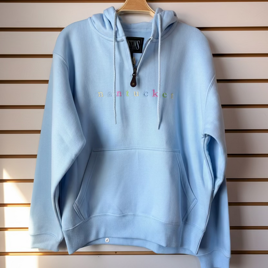 Mini Zip Hooded Sweatshirt