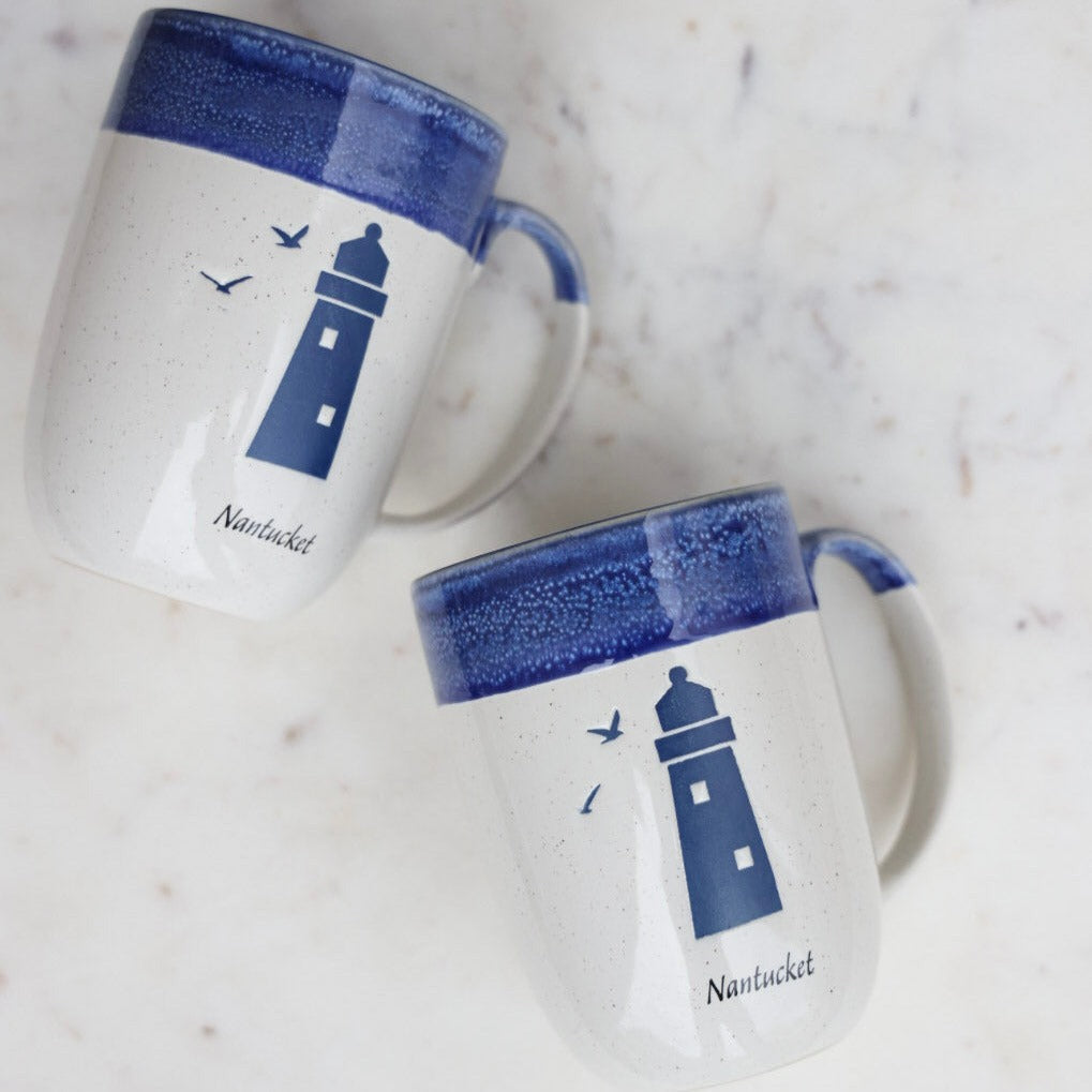 Dipped Mug Lighthouse