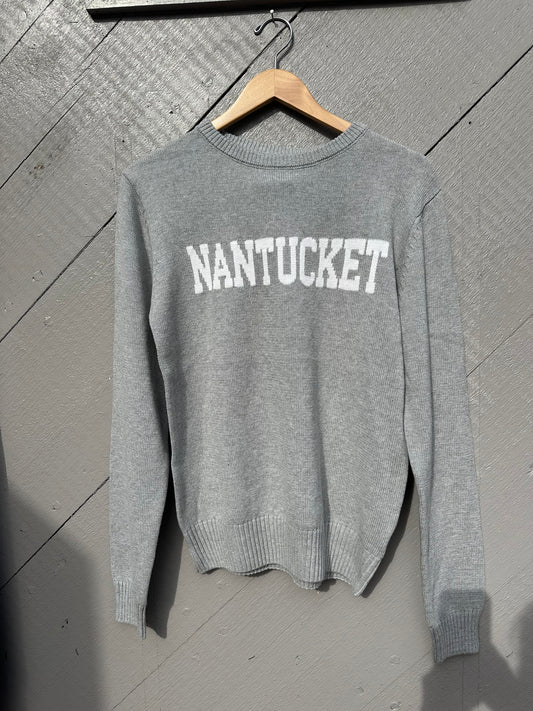 Nantucket Grey Sweater