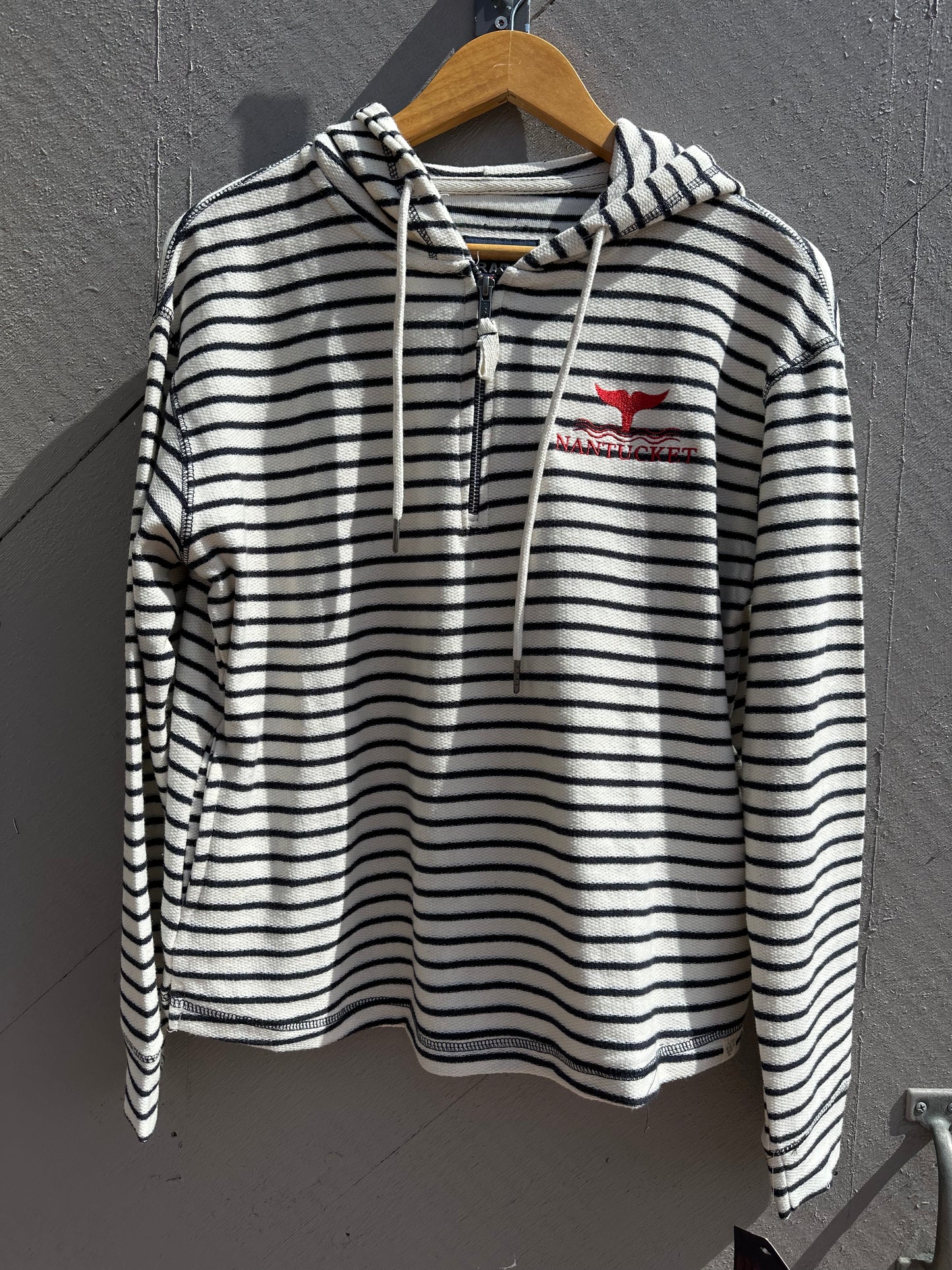 Whale Tail Nantucket Striped hood