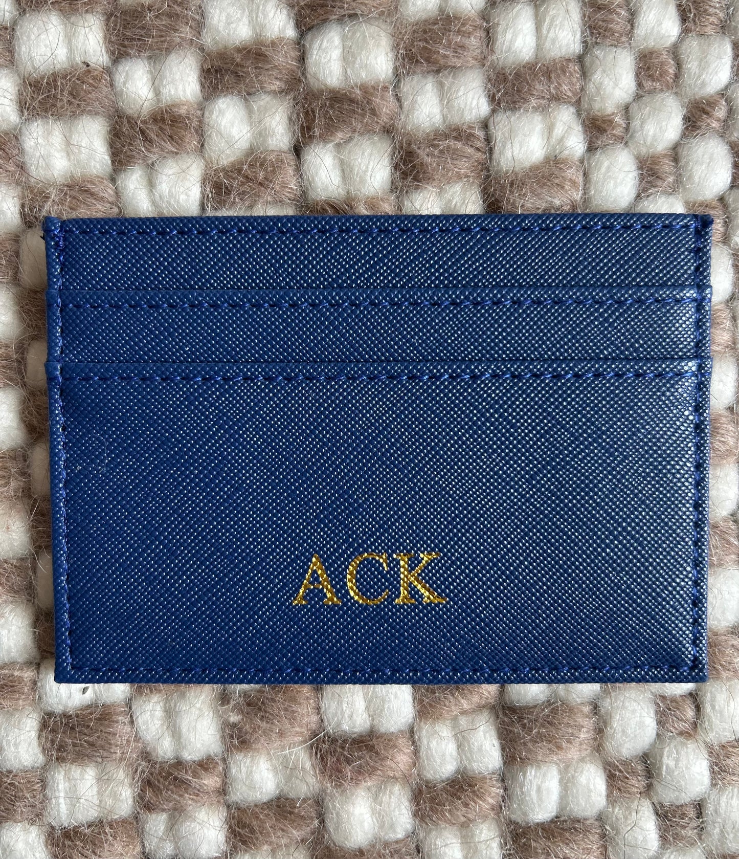 Gold Embossed Card Case