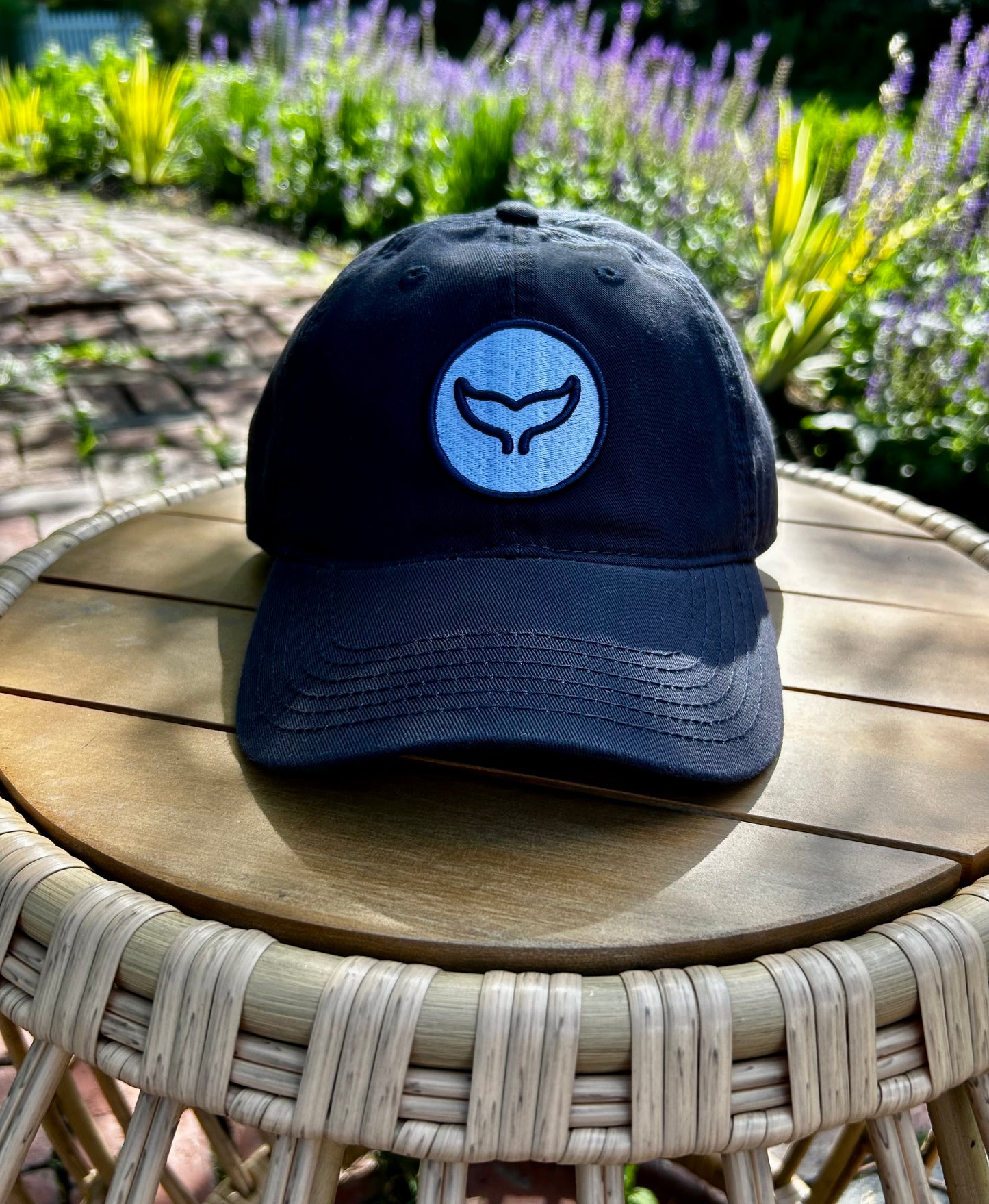 NAVY WHALE TAIL NANTUCKET HAT