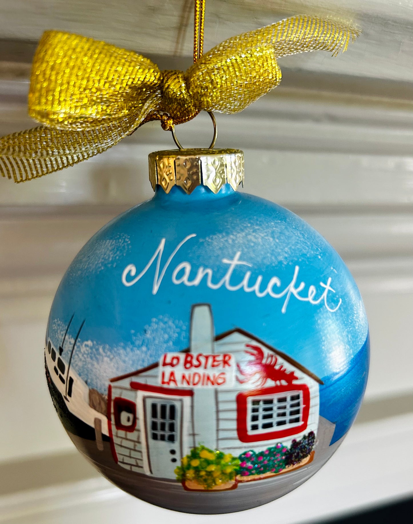 LOBSTER LANDING ORNAMENT