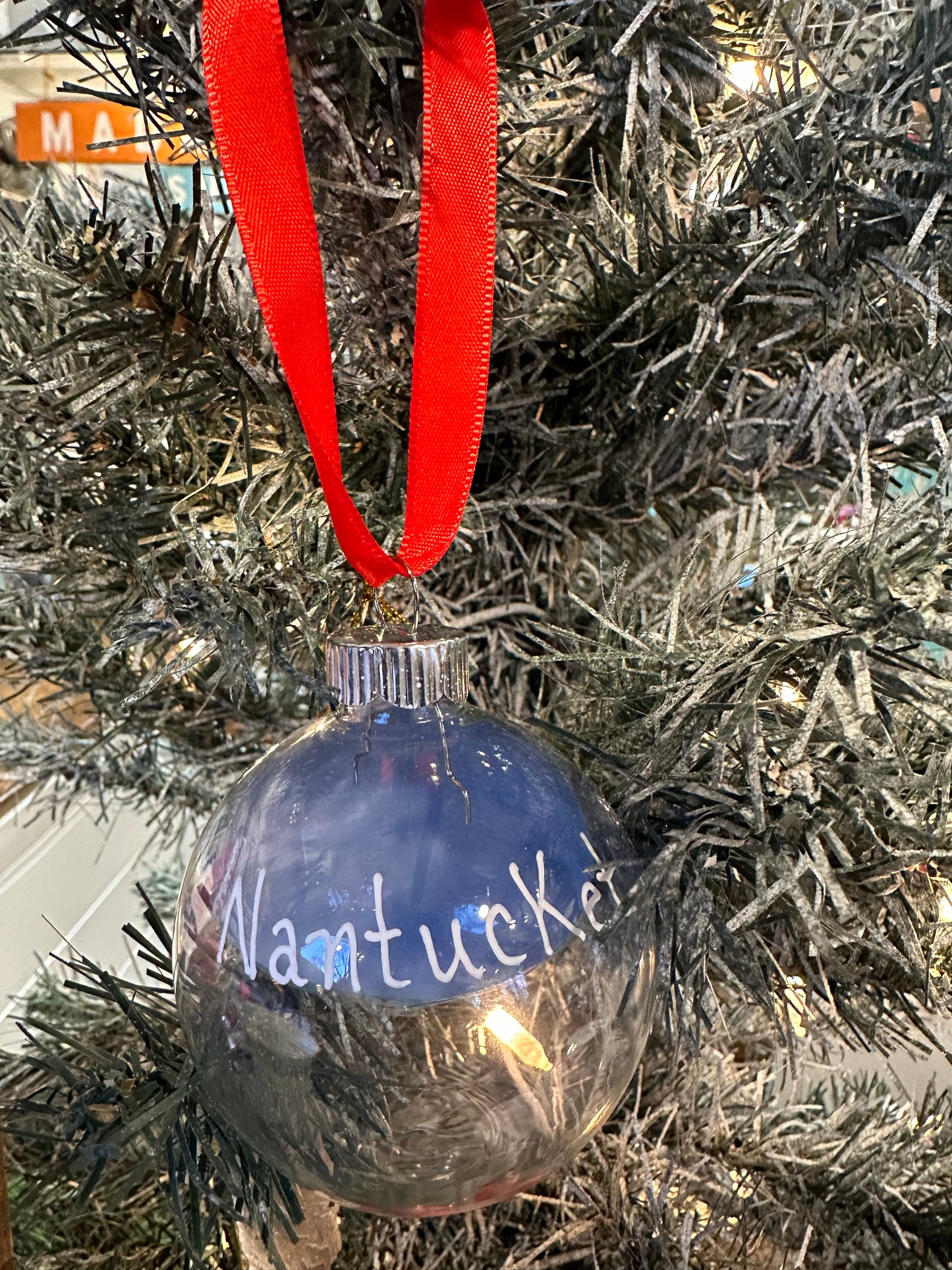 Red Dory Ornament