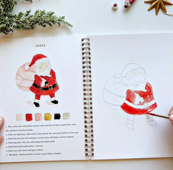CHRISTMAS WATERCOLOR BOOK