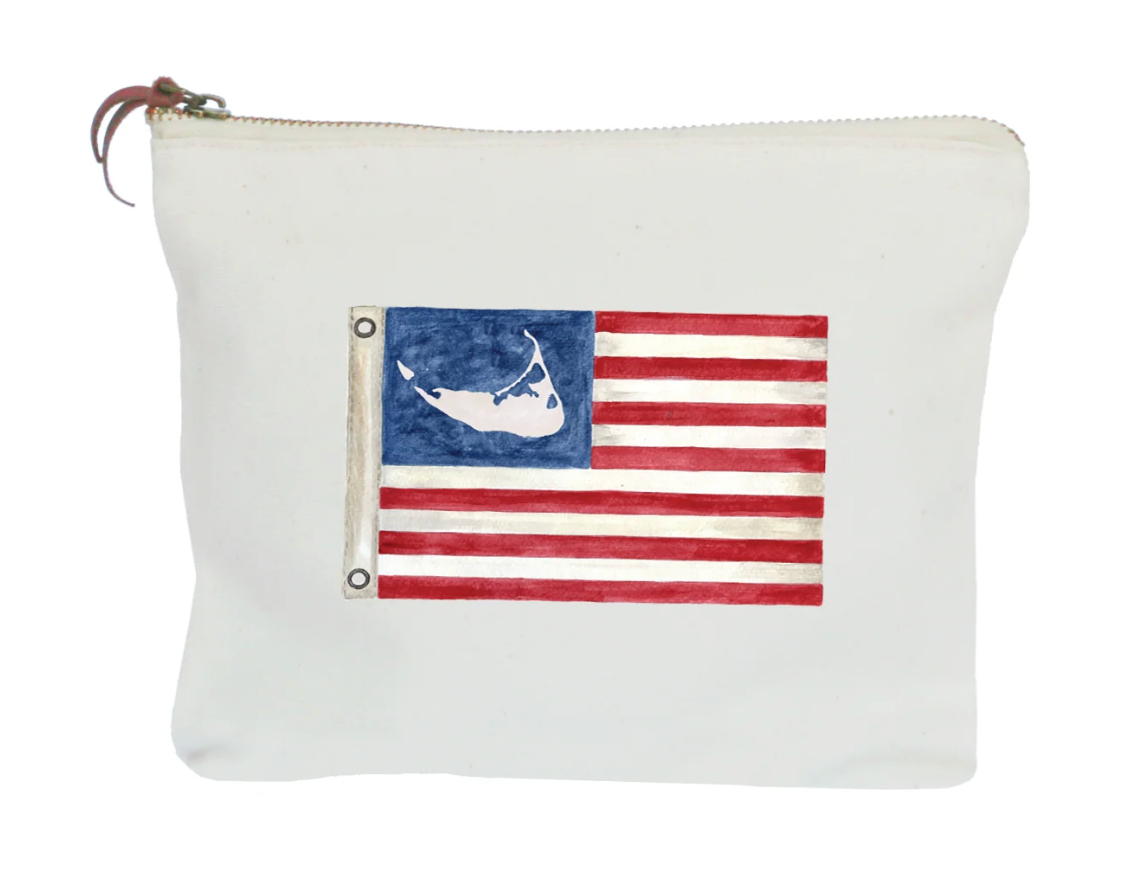 Nantucket FLAG Pouch