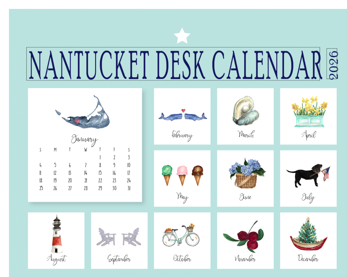 NANTUCKET CUSTOM CALENDAR