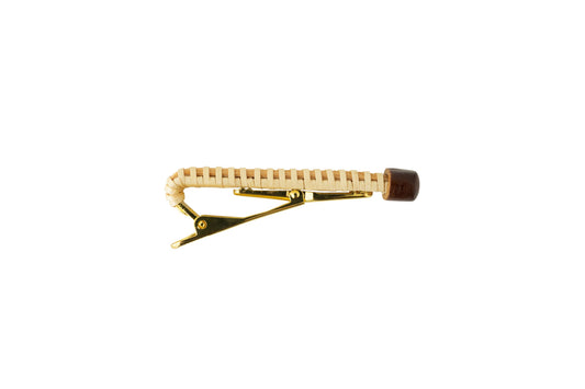 Single Stave Nantucket Basket Tie Clip