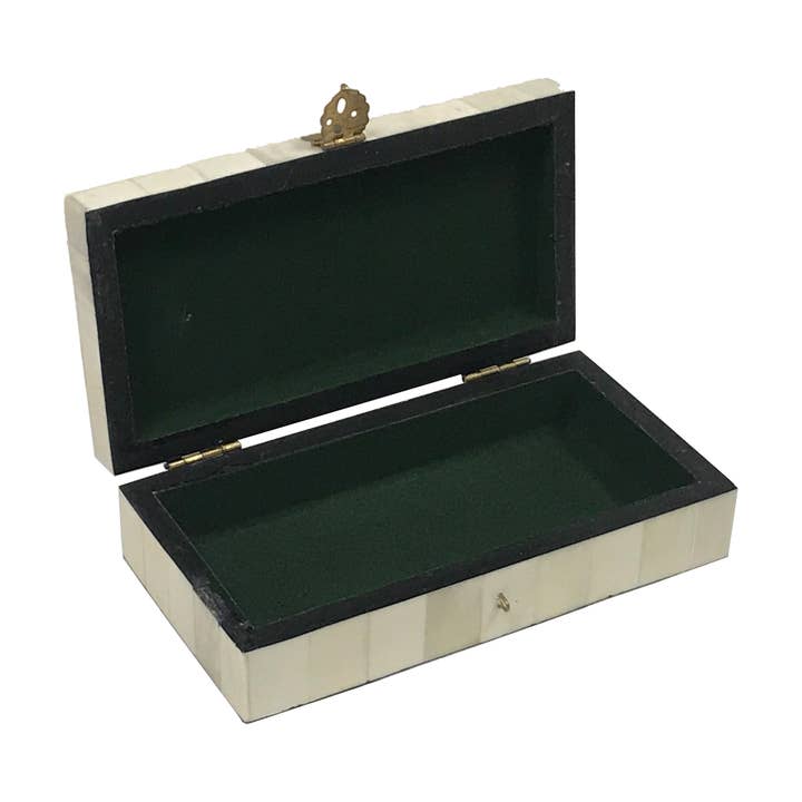 Humpback Whale Vintage Bone Box