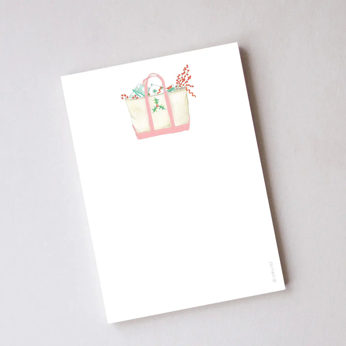 Holiday Tote Notepad