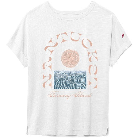 WOMENS NANTUCKET FARAWAY ISLAND TEE