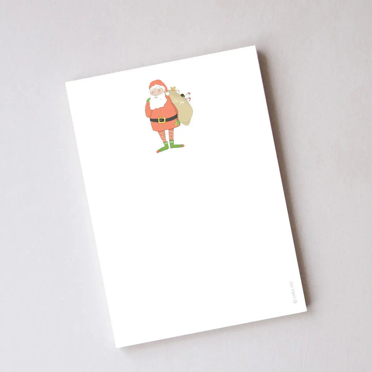 Santa FItz Notepad