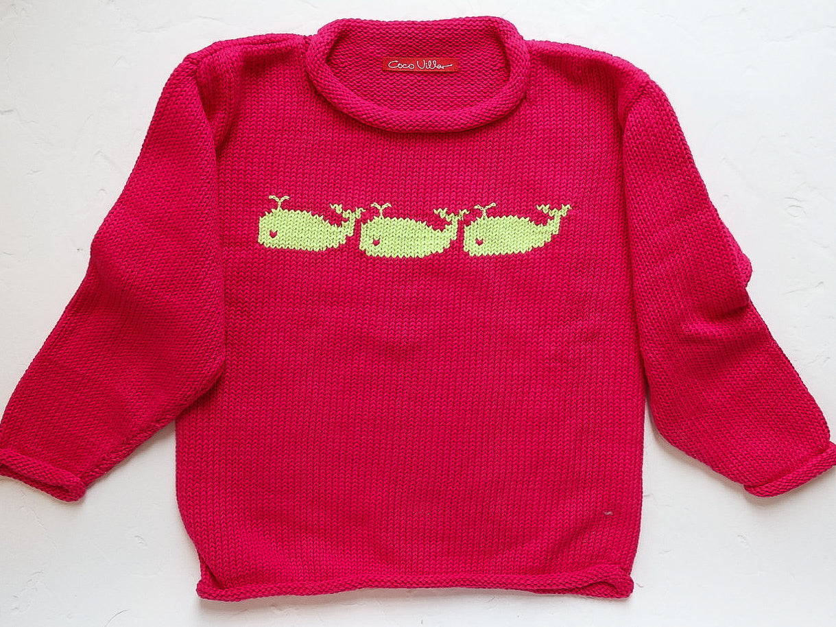 3 WHALE NANTUCKET SWEATERS