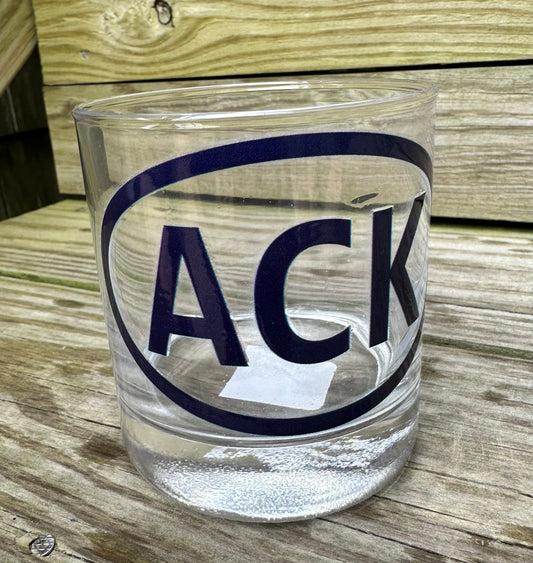 ACK WHISKEY GLASS