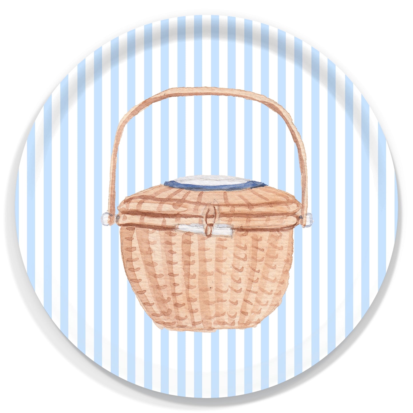 Nantucket Round Basket Tray
