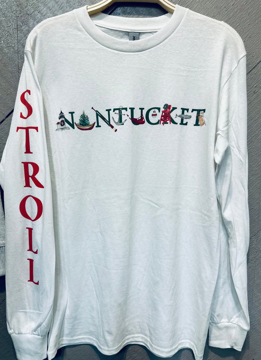 CUSTOM STROLL NANTUCKET ICON T SHIRT