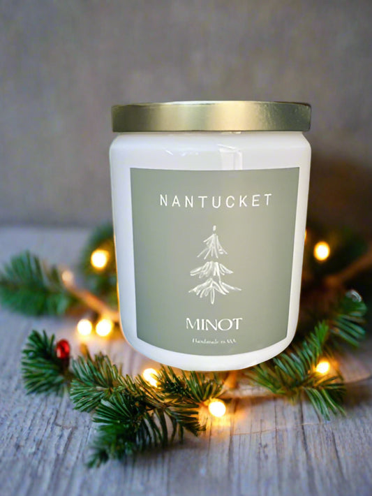 CUSTOM NANTUCKET HOLIDAY CANDLE