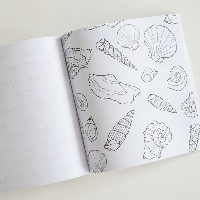 Seaside Coloring Book
