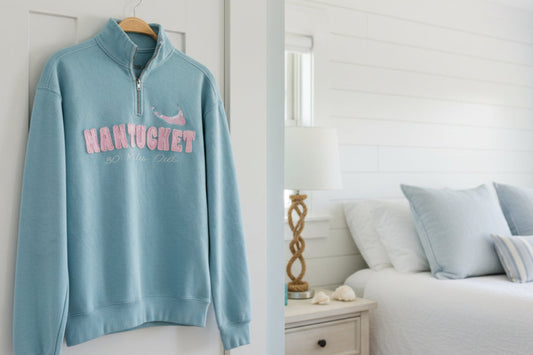 Nantucket 1/4 Zip 30 Miles Out Sweatshirt