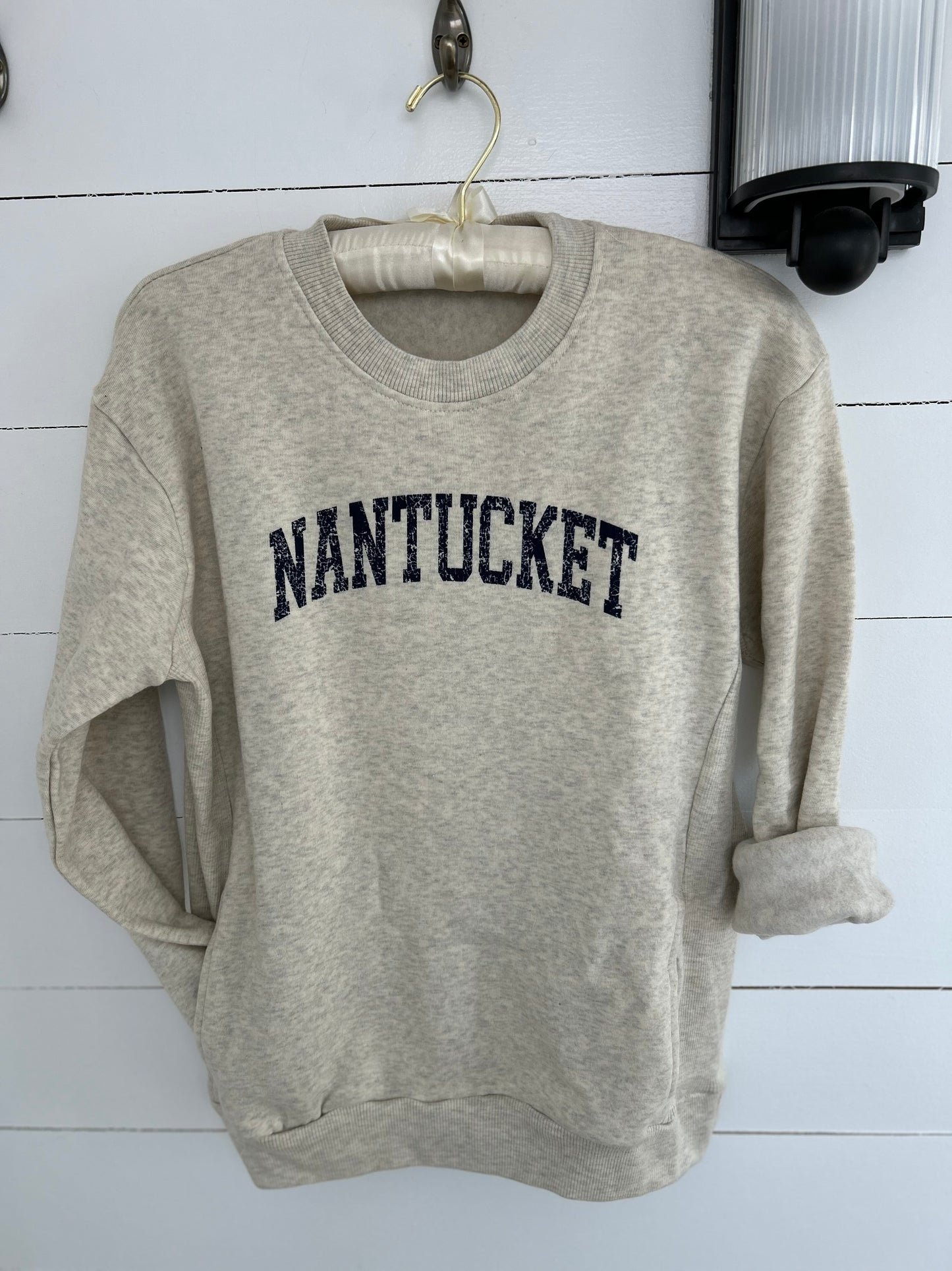 Pocket crew Sweatshirt arch Nantucket