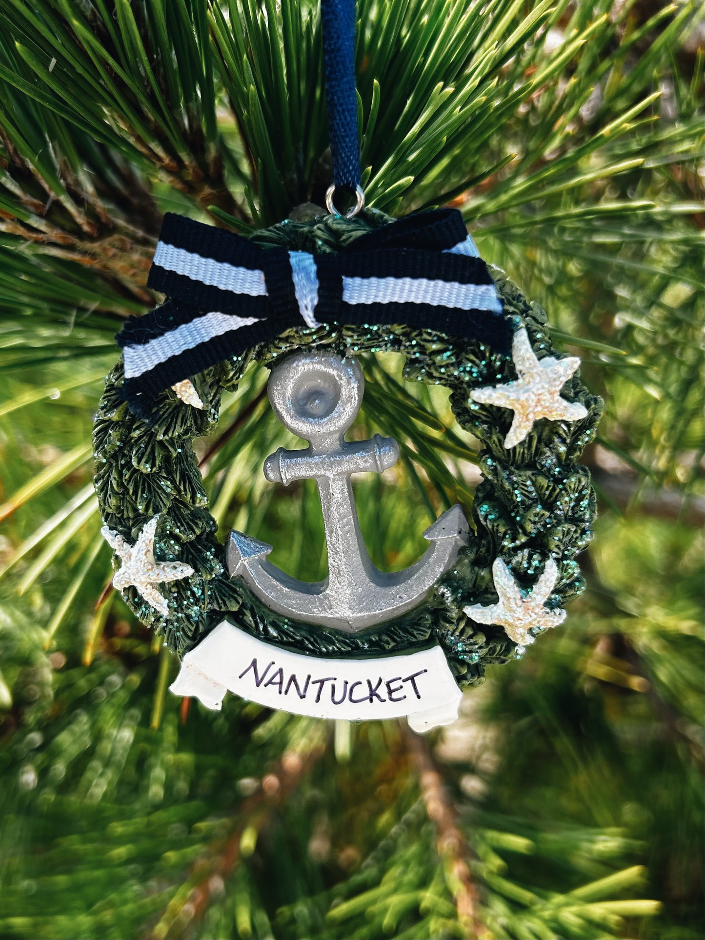 ANCHOR WREATH ORNAMENT