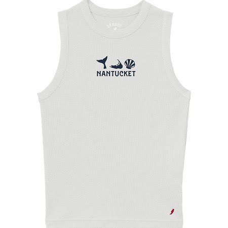 Nantucket Embroidered Icon Tank